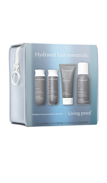  Living Proof Set De Elementos Esenciales Para El Cabello Hidratado Hydrated Hair Essentials Set En Color Belleza: Na Talla All . 