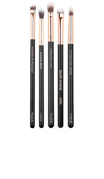  M.o.t.d. Cosmetics Conjunto De Cepillo Del Maquillaje Hooded Eye Makeup Brush Set En Color Negro Talla All . 
