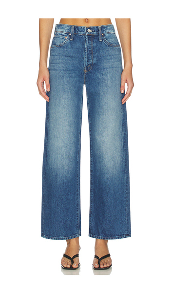  Mother The Dodger Button Flood Jeans En Color Azul Talla 23  (también En 24, 25, 26, 27, 28, 29, 30, 31, 32, 33). 