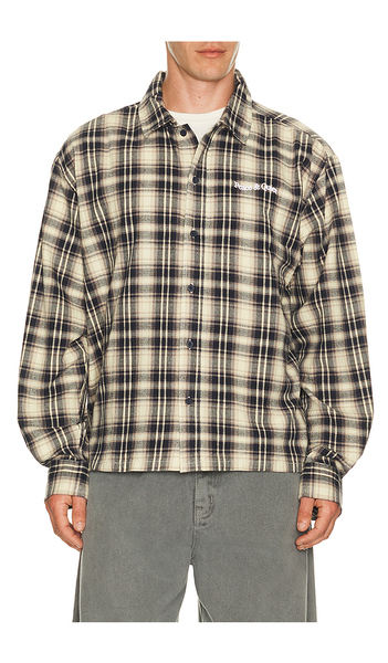  Museum Of Peace And Quiet Camisa Wordmark En Color Blue,beige Talla L  (también En M, S, Xl/1x, Xs). 