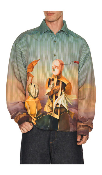  Pas Une Marque Camisas De Manga Larga Bird Maker Machines En Color Multi Talla L  (también En M, S, Xl/1x). 