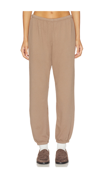  Perfectwhitetee Pantalón Deportivo Fácil De Felpa Francesa En Color Beige Talla L  (también En M, S, Xl, Xs). 