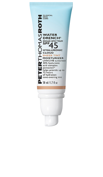  Peter Thomas Roth Crema Hidratante Con Color Spf Water Drench Broad Spectrum Spf 45 Hyaluronic Sheer Tint Moisturizer En Color Belleza: Na Talla All . 