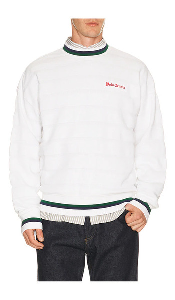  Polo Ralph Lauren Bar Stripe Polo Tennis Pullover En Color Blanco Talla L  (también En M, Xl/1x, Xxl/2x). 