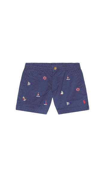  Polo Ralph Lauren Stretch Twill Prepster Boat Short En Color Azul Marino Talla 2  (también En 3, 4). 