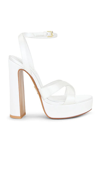 Retrofete Sandalia Melodia Platform En Color Blanco Talla 36  (también En 36.5, 37, 37.5, 38, 38.5, 39, 39.5, 40). 