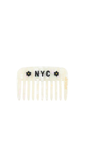  Solar Eclipse Peineta De Bolsillo Con Mosaico De Nueva York Pintada A Mano Hand-painted Nyc Mosaic Pocket Comb En Color Beauty: Multi Talla All . 