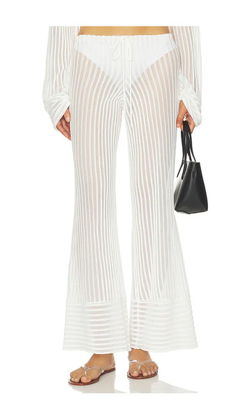  Solid & Striped Pantalón Amplio Tipo Pareo The Athena En Color Blanco Talla L  (también En M, S, Xl). 