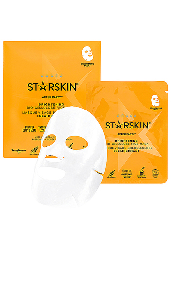  Starskin Mascara Facial Coconut Bio Cellulose Second Skin After Party Face Mask En Color Belleza: Na Talla All . 