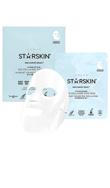  Starskin Mascara Facial Coconut Bio Cellulose Second Skin Red Carpet Ready Face Mask En Color Belleza: Na Talla All . 