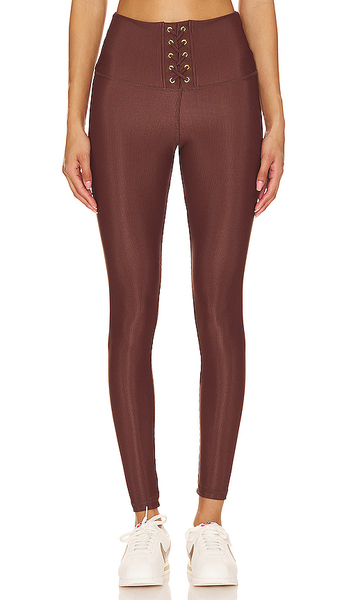  Strut-this X Chantelle Paige-mulligan The Liam Ankle Legging En Color Chocolate Talla L  (también En Xl). 