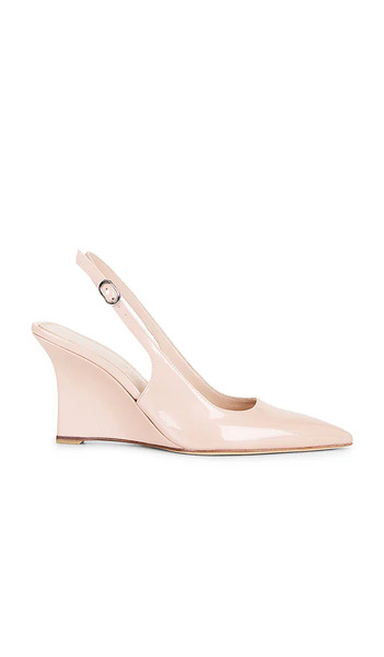  Stuart Weitzman Tacón Vinnie Sling Wedge 85 En Color Rubor Talla 6  (también En 6.5, 7, 7.5, 8, 8.5, 9). 
