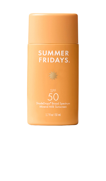  Summer Fridays Protector Solar Shadedrops Broad Spectrum Spf 30 Mineral Milk Sunscreen En Color Belleza: Na Talla All . 