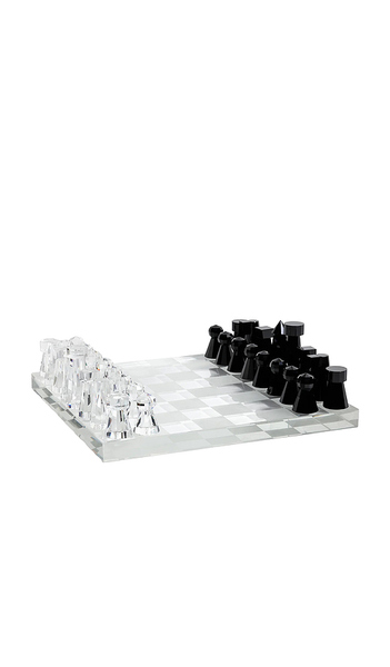  The Favorites Juego De Ajedrez De Cristal Hecho A Mano Handmade Crystal Chess Set En Color Negro Talla All . 