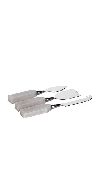  The Favorites Juego De Cuchillos Para Queso De 3 Piezas 3 Piece Cheese Knife Set En Color Blanco Talla All . 