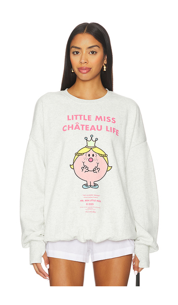 The Laundry Room Sudadera Little Miss Chateau Life En Color Ivory Talla L  (también En M, S, Xl, Xs). 