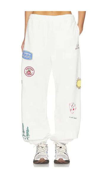  The Mayfair Group Pantalón Deportivo Sweatpant En Color Crema Talla L/xl  (también En M/l, S/m, Xs). 