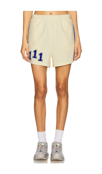 The Mayfair Group Shorts Deportivos Mayfair Athletic Dept En Color Yellow,cream Talla M/l  (también En S/m, Xs). 