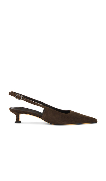  Tony Bianco Tacón Crush Slingback En Color Chocolate Talla 10  (también En 5, 5.5, 6, 6.5, 7, 7.5, 8, 8.5, 9, 9.5). 