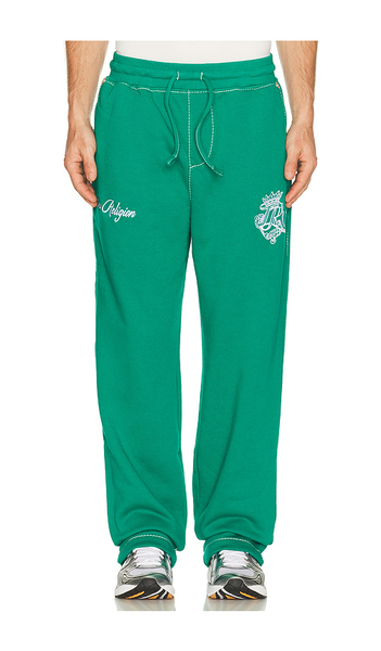  True Religion Pantalones Deportivos Holgados Crest En Color Verde Talla L  (también En M, S, Xl/1x). 
