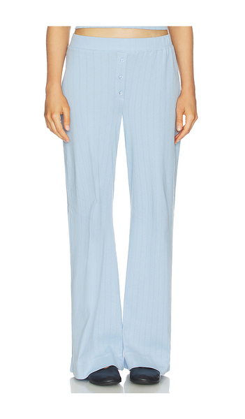  Vir Vita Pantalón De Descanso De Punto Calado En Color Bebe Azul Talla L  (también En M, S, Xl, Xs). 