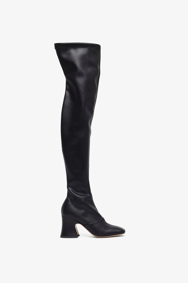  Chloé Janis Black Leatherover Knee Boots 