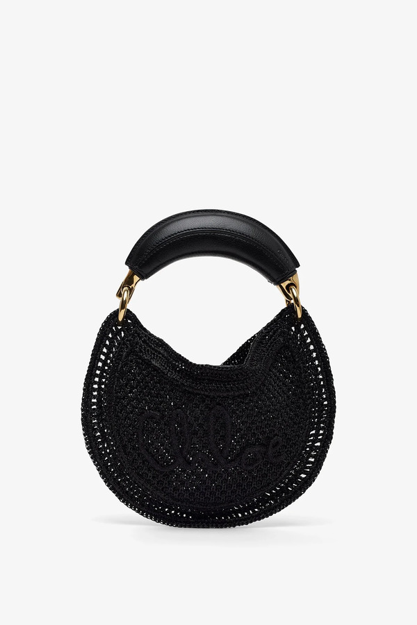  Chloé Summer Banana Mini Black Bag 