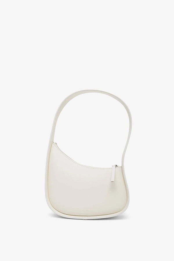  The Row Half Moon Ivory Shoulder Bag 