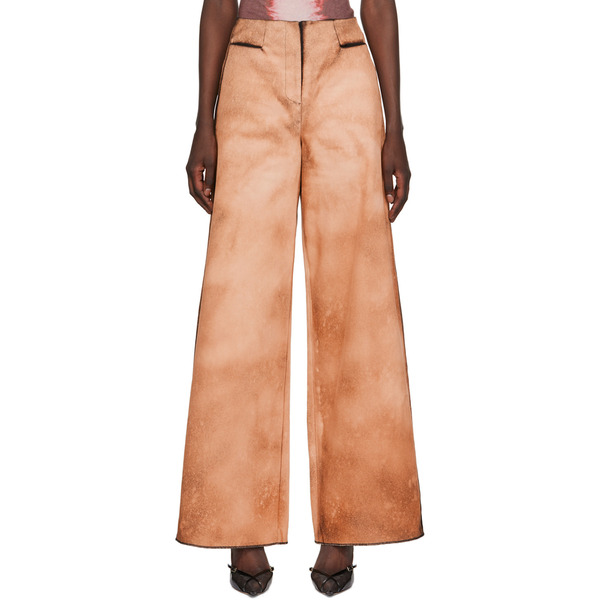  16arlington Tan Hagen Denim Jeans 