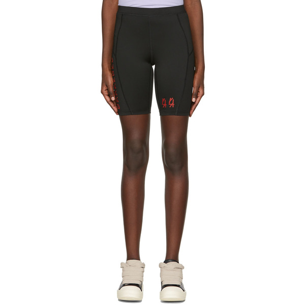  44 Label Group Black Nylon Shorts 
