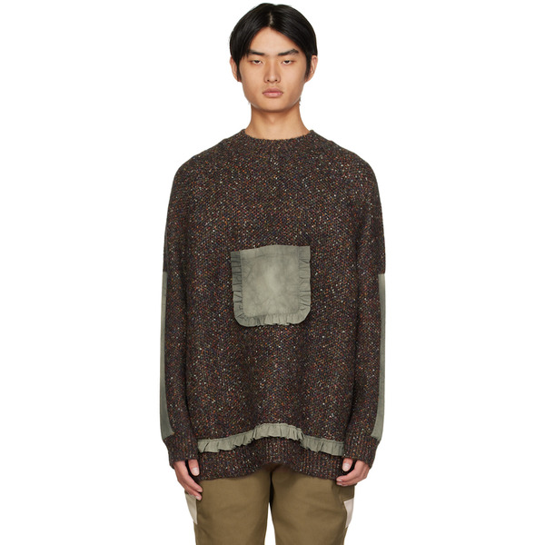  A. A. Spectrum Gray Beevoua Sweater 