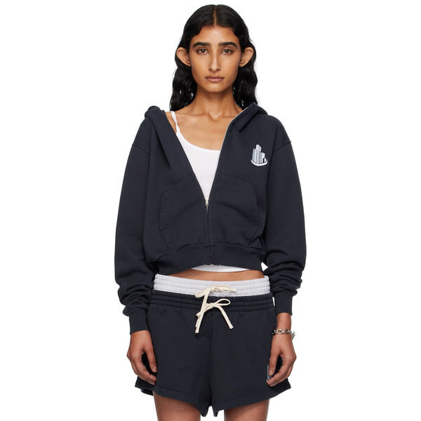  Abra Ssense Exclusive Navy Building Hoodie 