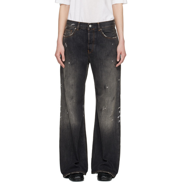  Acne Studios Black 2021f Regular Fit Jeans 