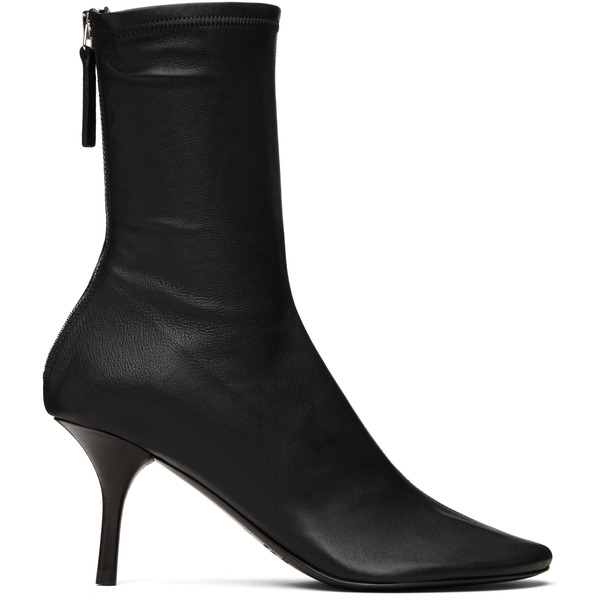  Acne Studios Black Leather Ankle Boots 