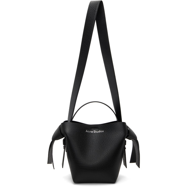  Acne Studios Black Musubi Mini Shoulder Bag 