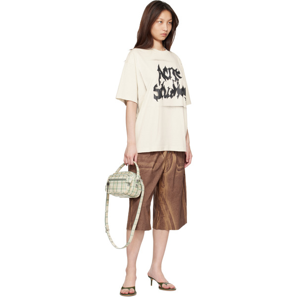  Acne Studios Multicolor Camero Kit Check Crossbody Bag 