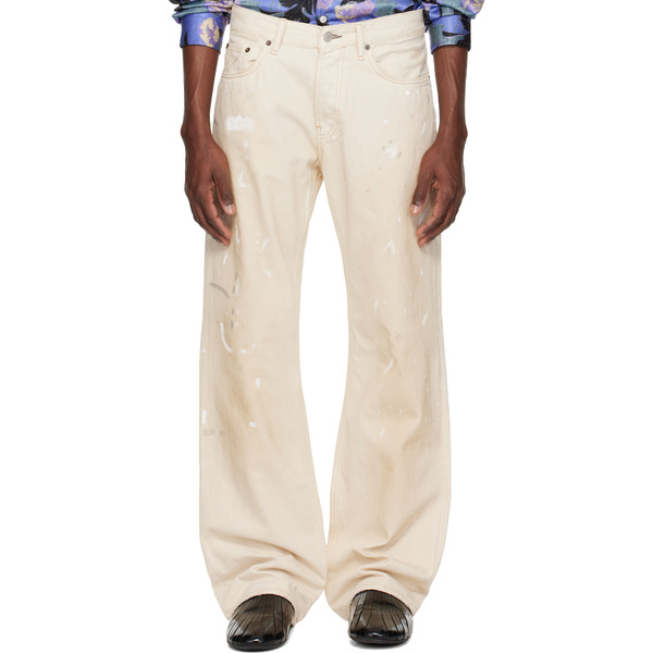  Acne Studios Off-white Regular Fit 2010m Jeans 