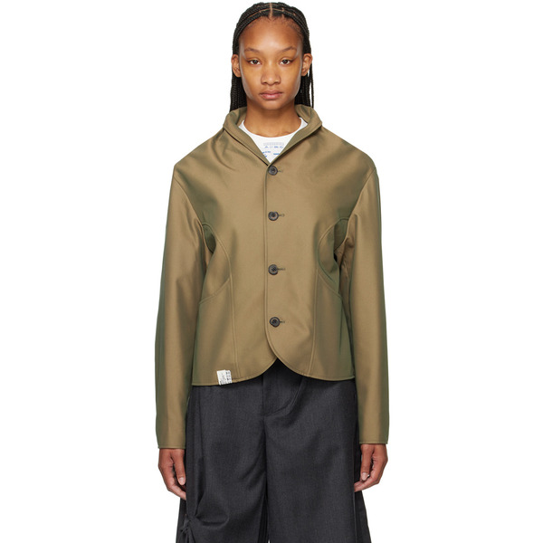  Ader Error Khaki Koven Blazer 