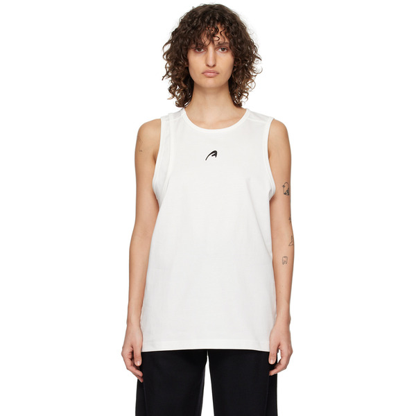  Ader Error White Layered Tank Top 