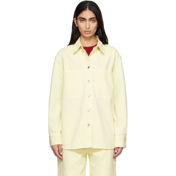  Agolde Yellow Laria Shirt 