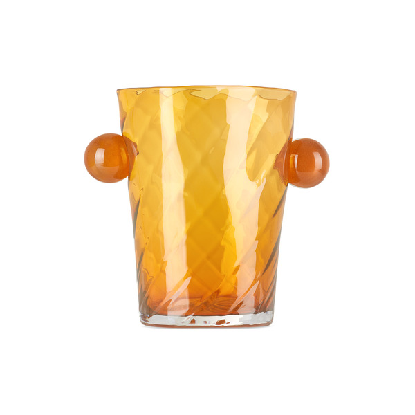  Akua Objects Orange Oliver Vase 