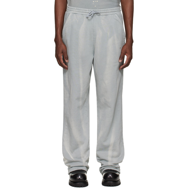  Alexander Digenova Blue Trashed Sweatpants 