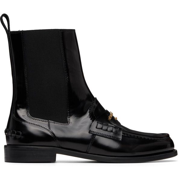  Alexander Wang Black Carter Ankle Boots 