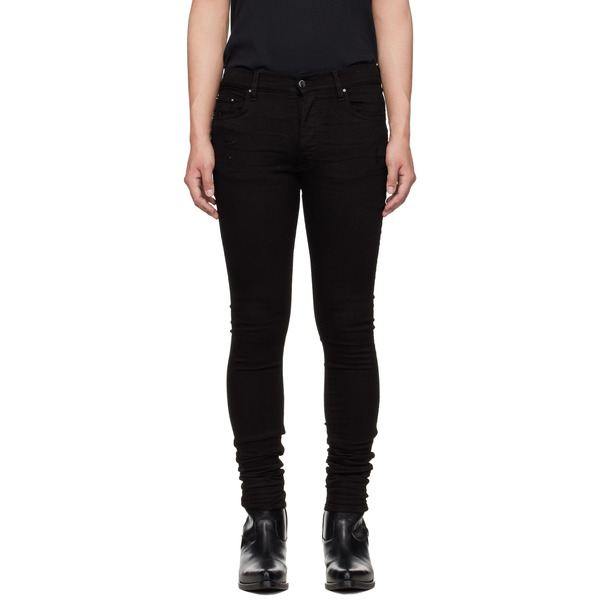  Amiri Black Stack Jeans 