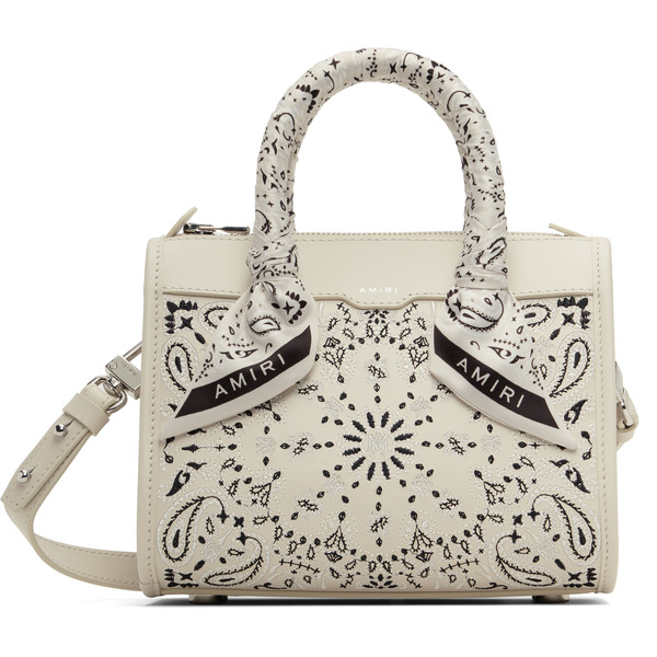  Amiri Off-white Bandana Micro Triangle Bag 