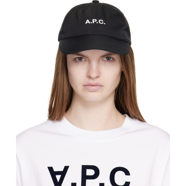  A.p.c. Black Charlie Cap 