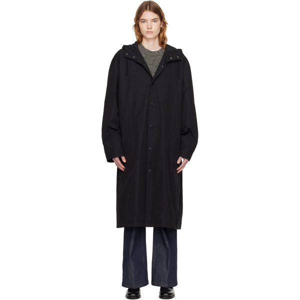  A.p.c. Black Long Parka 