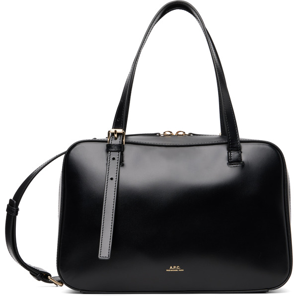  A.p.c. Black Virginie Box Bag 