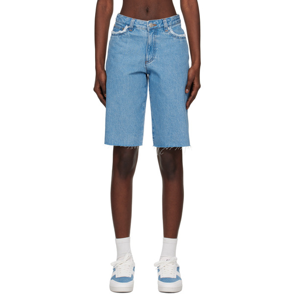  A.p.c. Blue Beverly Denim Shorts 
