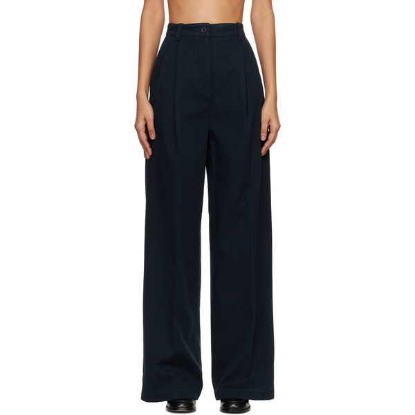  A.p.c. Navy Ginny Trousers 